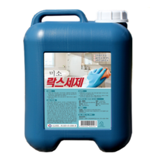 미소 락스세제 13kg 락스와세제 청소세제 화장실청소세제 말통 대용량 업소용, 1개