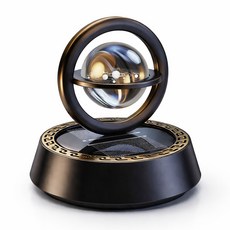 TKB 차량용 별빛 은하수 태양열 회전 방향제 디퓨져 Ver2, 1개, 1개, 블랙체리 블랙