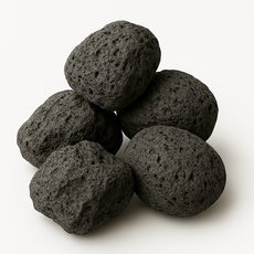 미미네아쿠아 세척 화산석 블랙 5개입(5~15cm)