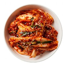 [당일생산/100% 국내산] 칼국수집 양념듬뿍 아삭한 알배기 겉절이 김치, 1kg, 1개