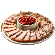 뽕의도리 소문난편육 돼지편육 머릿고기 돼지머리 뽕나무 국내산 200g, 3개