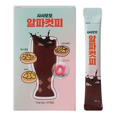 사사오오 알파컷피 알파CD 알파시클로덱스트린 알파시디 커피, 1박스, 30개입, 4g