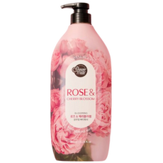 샤워메이트 블루밍 바디워시 로즈 앤 체리블러썸, 900g, 1개