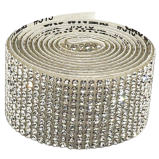 빛나윈 큐빅 반짝이 접착식 비즈 테이프 3종, 실버 A, 1개