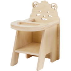 햄스터 우드 테이블체어, 1개, 단일