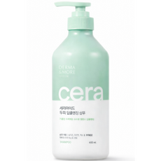 더마앤모어 세라마이드 두피 딥크렌징 샴푸, 600ml, 2개