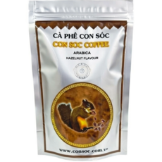 [콘삭/ 다람쥐] N250 베트남 프리미엄 커피 아라비카/ 헤이즐넛/ 250g, 2개, 1개입