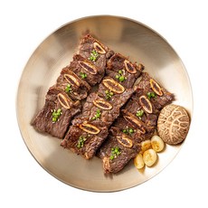 LA갈비 36시간 저온숙성 한입 양념, 1kg, 2개