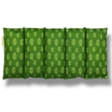 [따뜻팩] 100% 천연 콩 대복부 허리 찜질 팩 국산 제작 그린, 1개