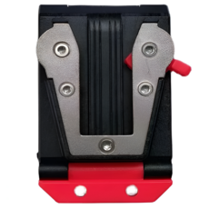 M12 호환 전동드릴 허리 거치대 휴대용 공구벨트 클립형, 1개