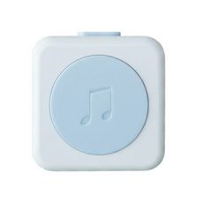 끊김없는 화장실 매너벨 에티켓벨 - 신혼부부 집들이 이사 선물 (배터리 동봉), 블루 (건전지포함), 1개