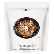 100% 한우 서울식 양념 소불고기 430g x 3팩, 3개