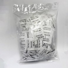 실리카겔 DIY 습기제거 방습제 낱개 제습제 벌크형, 2g, 100개