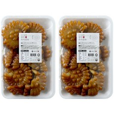 장인더 약과 겉바속촉 수제 파지 약과 350g, 2세트
