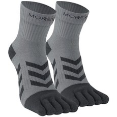 모어스텝 쿨맥스 흡한속건 파일 발가락양말 단목 / 쿨맥스 원사의 기능성과 적절한 쿠션감으로 스포츠 활동성 강화