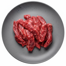 마장동백사장 1++ 한우 구이용 갈비살 투뿔, 4개, 200g