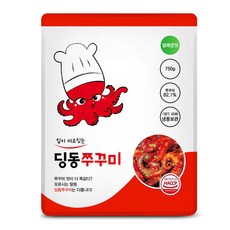 딩동 양념 쭈꾸미 볶음 덜매운맛 750g, 1개