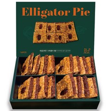 [베이커리와이 엘리게이터]수제파이 회사 간식 답례품 수제 쿠키 수제 간식 고급 파이 선물용, 쇼핑팩추가, 1개, 210g