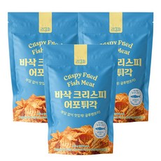 리상회 바삭 크리스피 어포튀각 글루텐 프리 꾸이꾸이 맥주안주, 3개, 100g