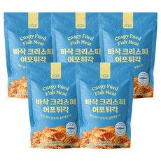 리상회 바삭 크리스피 어포튀각 글루텐 프리 꾸이꾸이 맥주안주, 5개, 100g