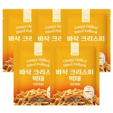 리상회 바삭 크리스피 먹태 양념치즈맛, 5개, 25g