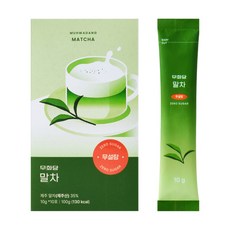 [무화당] 무설탕 말차라떼, 10g, 10개입, 3박스