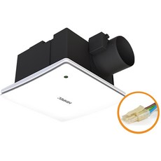 힘펠 정풍량 환풍기 제로크 HV3-80X 3C(커넥터형 잭타입), HV3-80X(MD) 3C(커넥터형, 잭타입), 고객직접설치