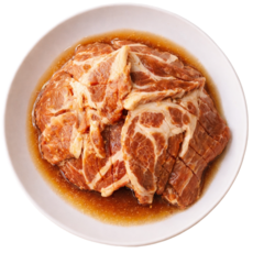 홍이갈비 수제 돼지갈비 맛 돼지양념구이, 800g, 3개