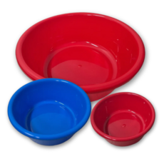 나코 플라스틱 다라이 세숫대야 대형다라이 김장다라이 플라스틱대야 고무다라 목욕다라이, 1개, 1호 빨간색