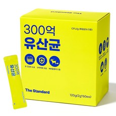 더스탠다드 300억 강아지 고양이 유산균 영양제 프로바이오틱스 프리바이오틱스, 1개, 장건강/유산균, 60회분