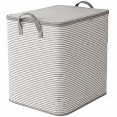 포도스 대용량 옷 이불 수납 정리함 패브릭 옷정리 수납함, 4개, 카키그레이