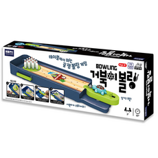 애들랜드 거북이 볼링 미니 보드게임, 혼합색상, 1세트