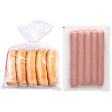 스푸마켓 핫도그 빵 소시지 세트, 1개, 560g