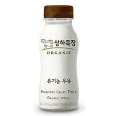 천지농산 / 매일유업 상하목장 유기농우유 180mlX12개 / 냉장우유, 180ml, 12개