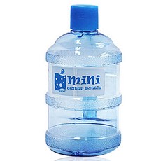 토탈하우스 손잡이 미니생수통 650ml 손잡이물병 1개, 1P-손잡이-미니생수통(투명블루)