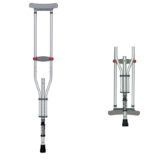 2H메디컬 컴팩트 목발 클러치, 프리미엄형 (스프링형), 1개