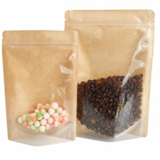 바이올팩키지 크라프트 스탠딩지퍼백 소(13x20) 100매 + 샘플5종, 소(S), 100개, 1개