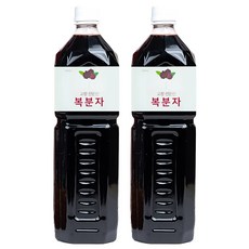 [미감미소] 1.5L x 2병 대용량 / 고창선운산 토박이가 만든 햇 복분자 엑기스 선물포장, 01. 복분자엑기스 1.5L 2병, 2개, 1개입