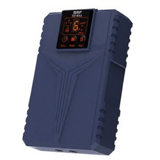 SRF 낚시용 기포기 USB 충전식 휴대용 S10-MAX, 1개, 네이비