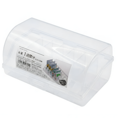 일주일 약통 케이스 대형 일본제, 투명, 1개