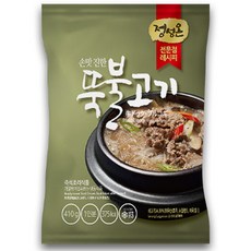 초원식품 정성온 뚝불고기 냉동, 10개, 410g