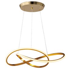 KorLed 리본 펜던트 인테리어 조명 포인트 조명 라인조명, LED 리본 골드, 전구색