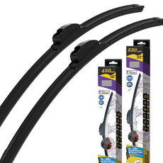 제네시스 DH(13/11월이후) 제네시스 EQ900 현대차 실리콘 발수코팅 와이퍼 교체 2P / 650mm+400mm(1세트)