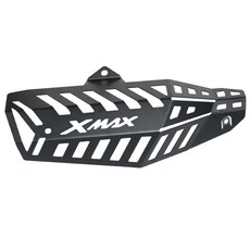XMAX 스테인리스 머플러커버 25년이상 마후라보호 가드, 스테인리스 블랙