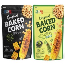 베이키드콘 오리지날180g + 베이키드콘 와사비맛180g