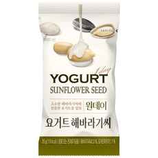 산과들에 원데이 요거트 해바라기씨 20g, 20개