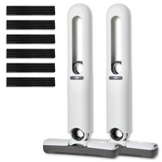 미르픽 완벽말끔 노터치 물기제거 미니 밀대걸레 스퀴지, 2개