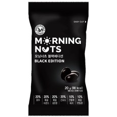 산과들에 모닝너츠블랙에디션 하루견과 20g 100봉, 100개