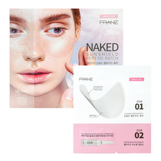 프란츠 네이키드 선쉴드 펩타이드 패치 L사이즈 5회분 리프팅 패치, 5ml, 6개