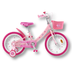 캐치티니핑 삼천리자전거 2025 18 하츄핑 네발자전거 유아 어린이 보조바퀴, 1개, 121cm, 18하츄핑라이트핑크99%